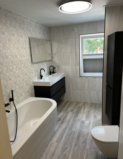 Foto badkamer na verbouwing