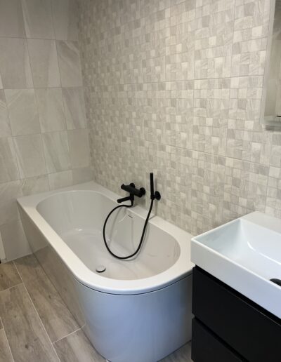 Foto badkuip na verbouwing